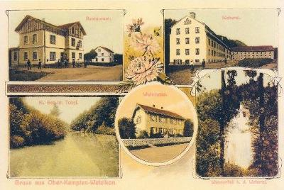 Postkarte aus vergangenen Jahren